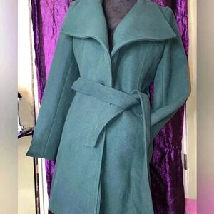 Green Allegra K coat sz m